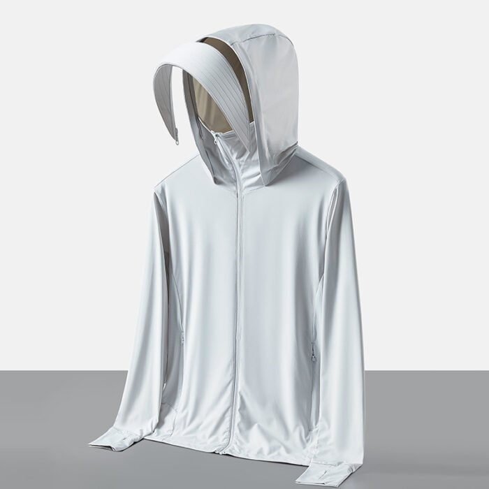 Ice Silk Big Brim Detachable Face Cover Ultraviolet-proof Sun-protective Clothing - Image 7