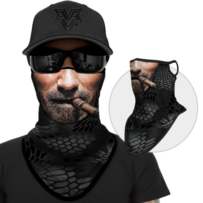 Ear-hanging Triangle Face Towel Outdoor Riding Sunscreen Mask - Image 4