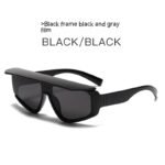 Fashion Square Brim Sunshade Sunglasses - Image 2