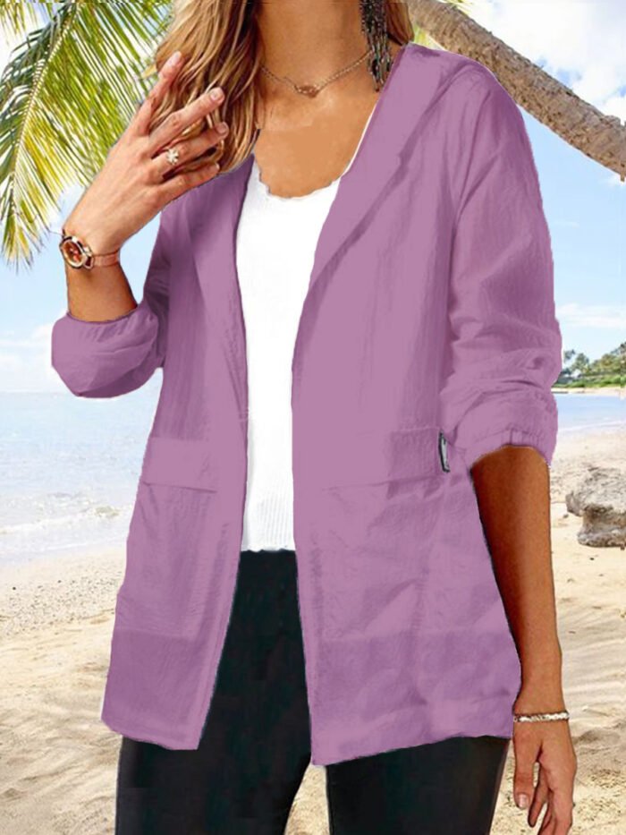 Loose Large Size Thin UV Protection Sun-protective Clothing - Image 8