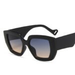 Side Sunglasses Personality Polygon Contrast Sunglasses Retro Sunglasses - Image 8