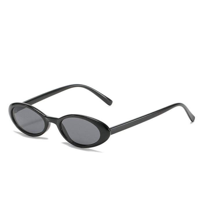 UV-proof Sunshade Small Oval Frame Sunglasses - Image 7