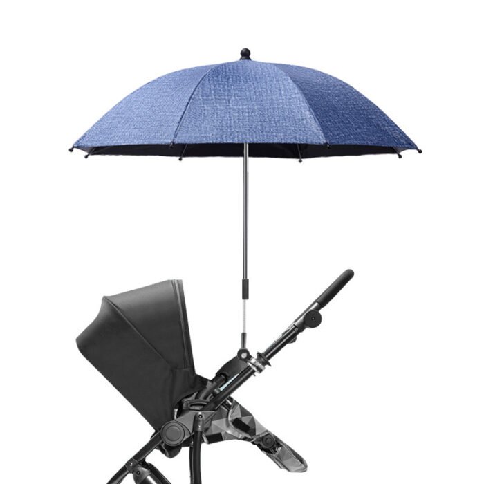 Baby Stroller Sunshade Black Glue UV-proof Stroller Parasol - Image 7