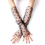 Summer Ice Silk Sleeves Women's Lace Driving Thin Arm Guards - Image 4