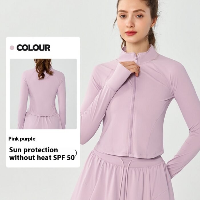 Women's Fashion Slim-fit Hood Ice Sun-protective Clothing - Image 6