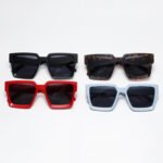 Large Frame Square Sunglasses Women's Fashion Sunshade - Image 3
