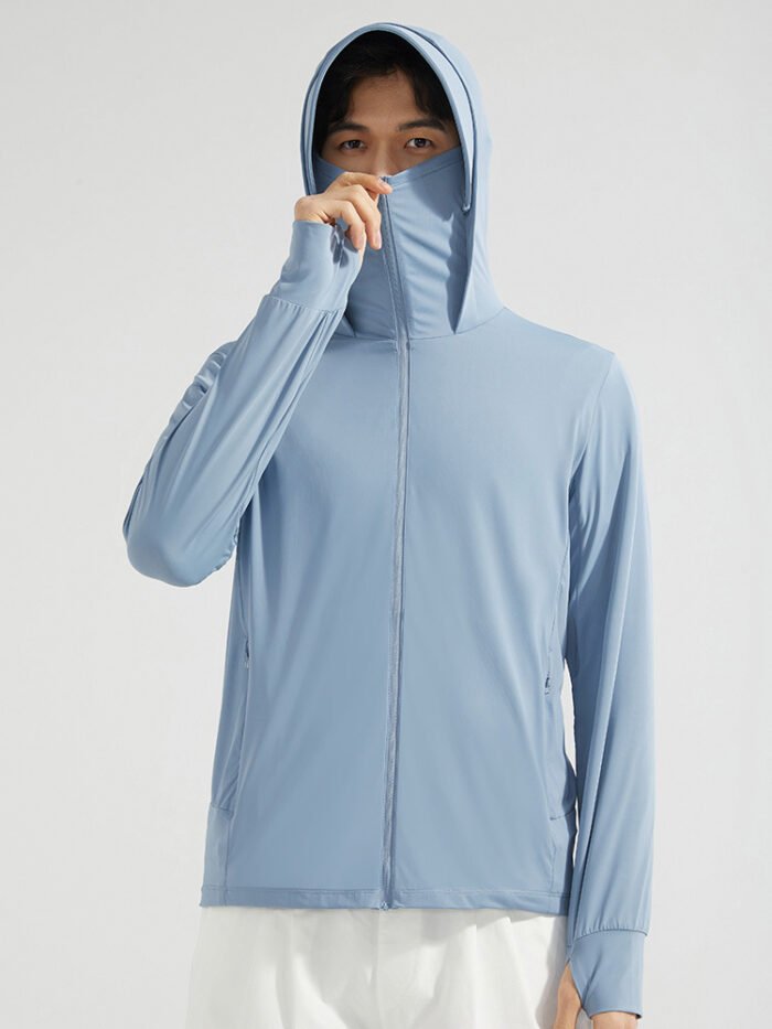 Ice Silk Big Brim Detachable Face Cover Ultraviolet-proof Sun-protective Clothing - Image 9