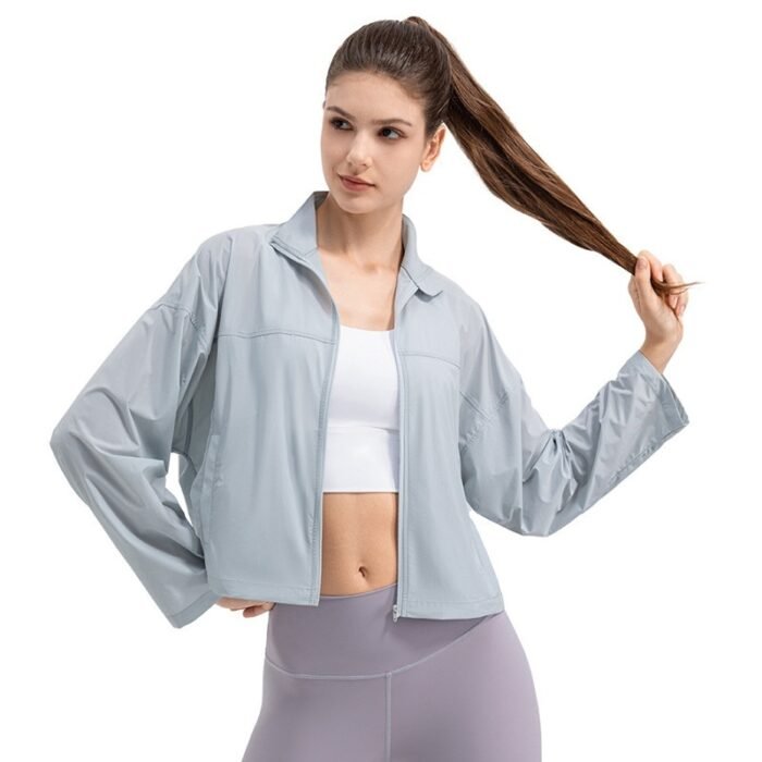 Sun Protection Clothing Women's Summer UV Protection Lightweight Breathable Sun Protection Clothing Long Sleeve Coat - Image 5