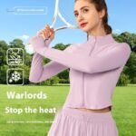 Women's Fashion Slim-fit Hood Ice Sun-protective Clothing