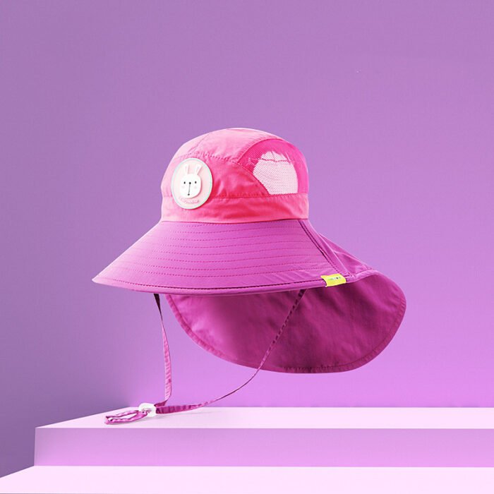 Children's Hat Baby Sun Hat Boys Big Brim Sun Hat - Image 1