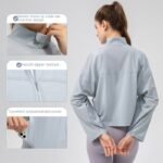 Sun Protection Clothing Women's Summer UV Protection Lightweight Breathable Sun Protection Clothing Long Sleeve Coat - Image 2