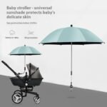 Baby Stroller Sunshade Black Glue UV-proof Stroller Parasol