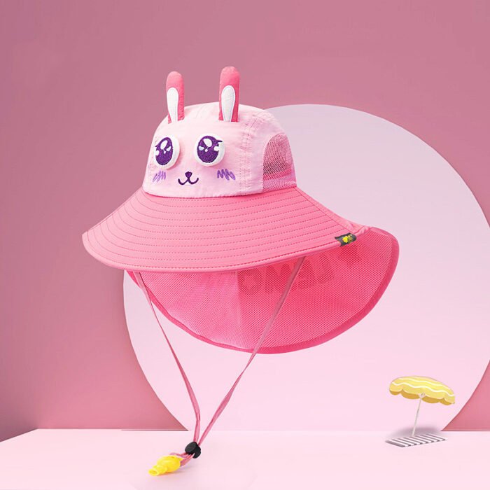 Children's Hat Baby Sun Hat Boys Big Brim Sun Hat - Image 4