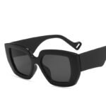 Side Sunglasses Personality Polygon Contrast Sunglasses Retro Sunglasses - Image 9