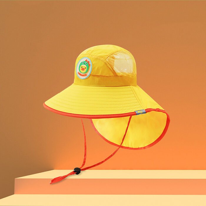 Children's Hat Baby Sun Hat Boys Big Brim Sun Hat - Image 10